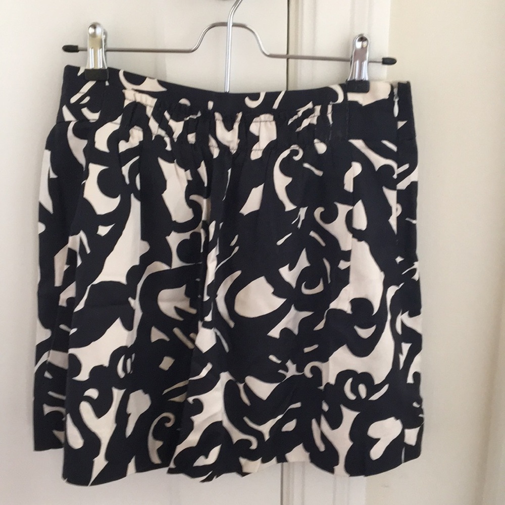 Jcrew silk/wool mini skirt